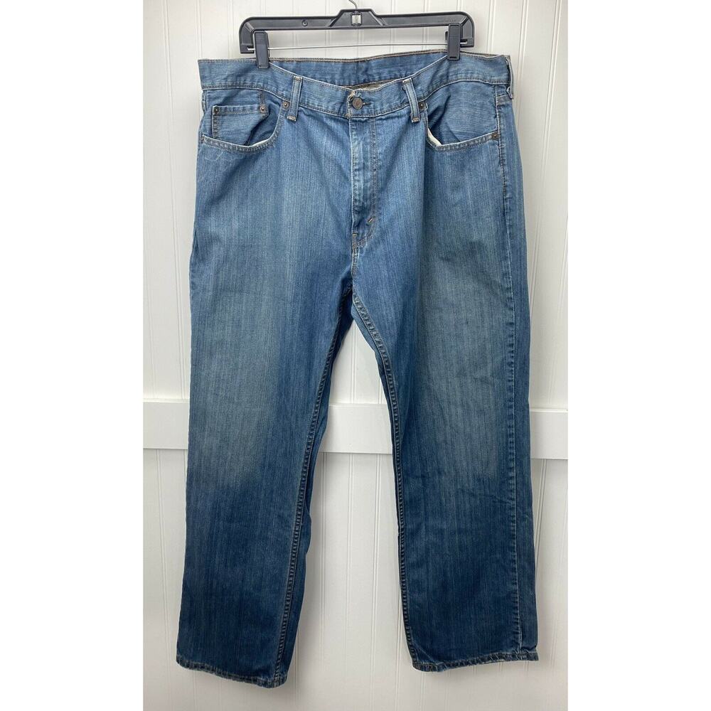 Levis Jeans 559 Relaxed Straight Leg Mens 40x30 Denim Blue 100% Cotton